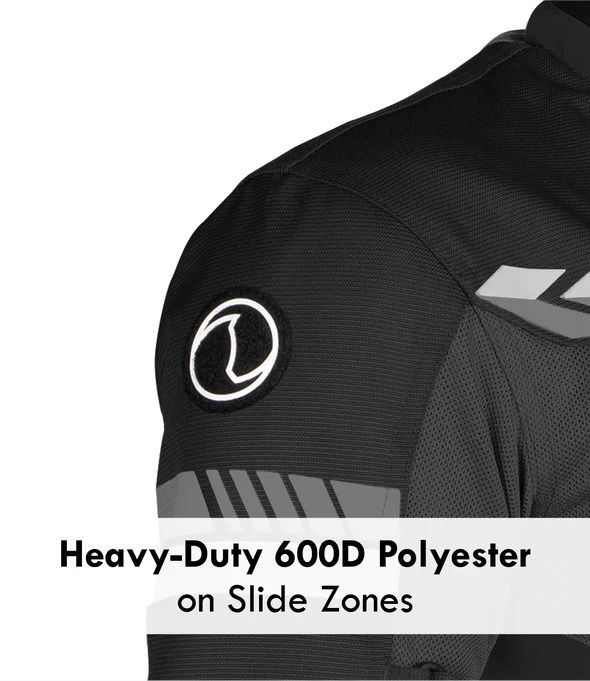 RYNOX AIR GT 4 JACKET BLACK WHITE